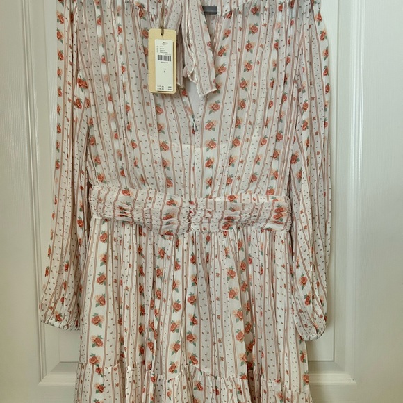 Anthropologie x Let Me Be Sheer Long Sleeve Mini Dress - Picture 5 of 5